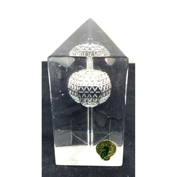 Waterford Crystal Times Square 2000 New Years Eve Ball Paperweight Ireland 4.5" - Picture 1 of 7